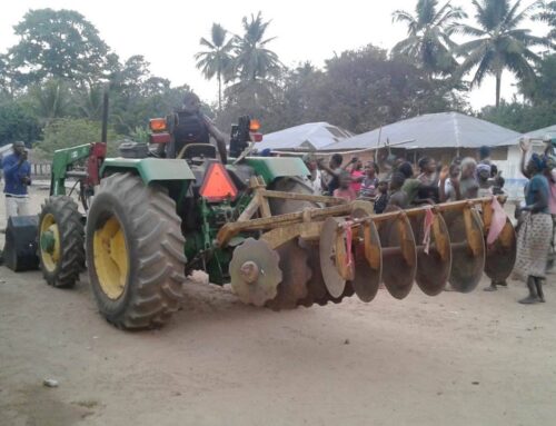 Growing their own crops so they can feed their families…
