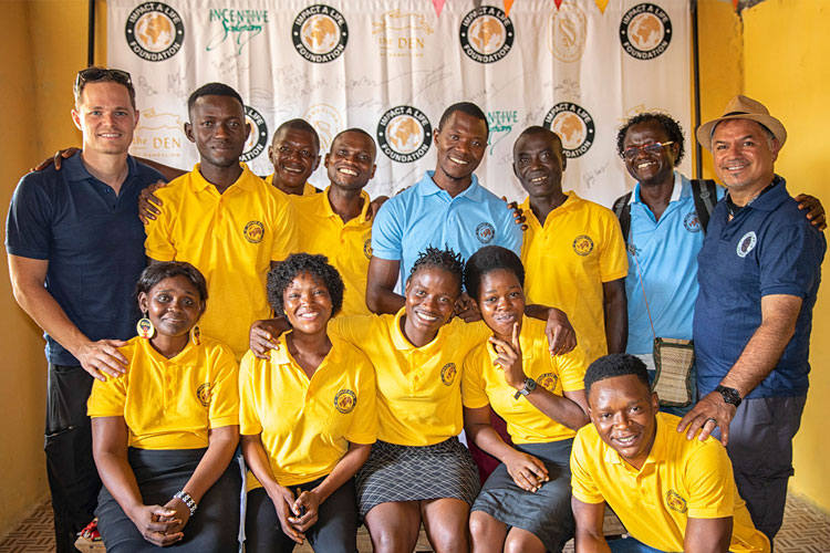 Impact A Life team in Sierra Leone